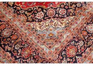 Tappeto Ardakan Medaglione Floreale Rosso Blu 256x350 Cm