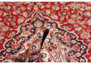 Tappeto Ardakan Medaglione Floreale Rosso Blu Scuro 247x350 Cm
