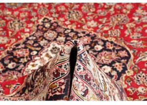 Tappeto Ardakan Medaglione Floreale Rosso Blu Scuro 255x364 Cm