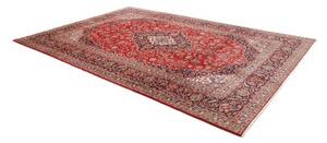 Tappeto Ardakan Medaglione Floreale Rosso Blu Scuro 248x350 Cm