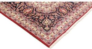 Tappeto Ardakan Medaglione Floreale Rosso Blu Scuro 255x364 Cm