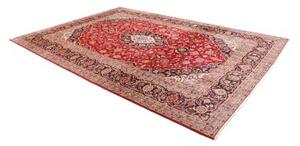 Tappeto Ardakan Medaglione Floreale Rosso Blu Scuro 250x347 Cm