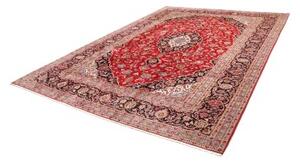 Tappeto Ardakan Medaglione Floreale Rosso Blu Scuro 250x347 Cm