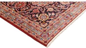 Tappeto Ardakan Medaglione Floreale Rosso Blu Scuro 250x347 Cm