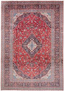 Tappeto Ardakan Stilizzato Rosso Blu Scuro 243x355 Cm