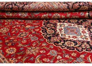 Tappeto Ardakan Medaglione Floreale Rosso Blu Scuro 250x347 Cm