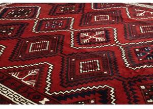 Tappeto Lori Geometrico Rosso Scuro Blu Scuro 236x318 Cm