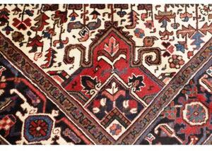 Tappeto Gorawan Stilizzato Rosso Blu Scuro 210x306 Cm