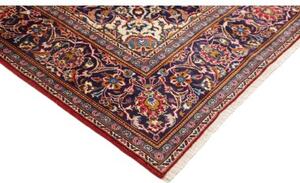 Tappeto Ardakan Medaglione Floreale Rosso Blu Scuro 196x313 Cm