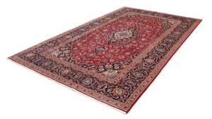 Tappeto Ardakan Medaglione Floreale Rosso Blu Scuro 195x312 Cm
