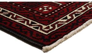 Tappeto Lori Geometrico Bordeaux Nero 222x302 Cm