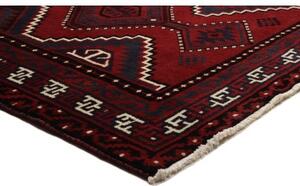 Tappeto Lori Geometrico Rosso Scuro Avorio 223x300 Cm