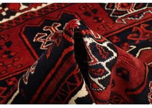 Tappeto Lori Geometrico Rosso Blu Scuro 167x210 Cm