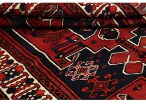 Tappeto Lori Geometrico Rosso Blu Scuro 167x210 Cm