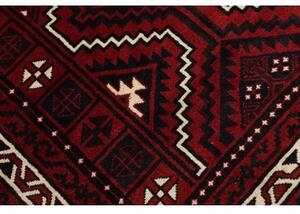 Tappeto Lori Geometrico Bordeaux Nero 222x302 Cm