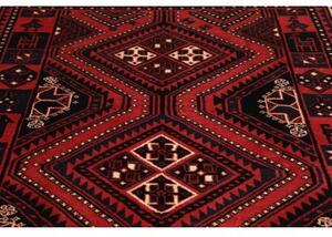 Tappeto Lori Geometrico Rosso Blu Scuro 186x273 Cm