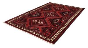 Tappeto Lori Geometrico Rosso Blu Scuro 186x273 Cm