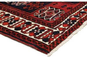 Tappeto Lori Geometrico Rosso Blu Scuro 167x210 Cm