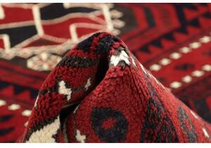 Tappeto Lori Geometrico Rosso Scuro Blu Scuro 170x265 Cm
