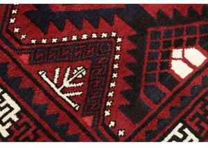 Tappeto Lori Geometrico Rosso Scuro Blu Scuro 186x260 Cm