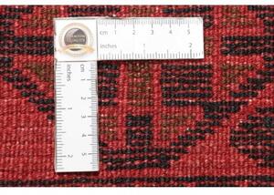 Tappeto Lori Geometrico Rosso Scuro Blu Scuro 186x260 Cm