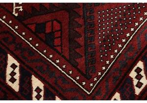 Tappeto Lori Geometrico Bordeaux Avorio 225x310 Cm