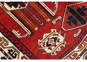 Tappeto Lori Geometrico Rosso Beige 170x255 Cm