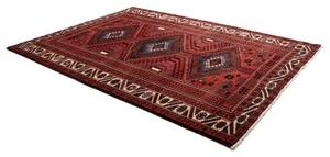 Tappeto Lori Geometrico Rosso Scuro Blu Scuro 222x320 Cm