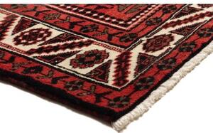 Tappeto Lori Geometrico Rosso Scuro Blu Scuro 222x320 Cm