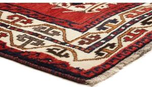 Tappeto Lori Geometrico Rosso Beige 170x255 Cm