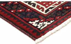 Tappeto Lori Geometrico Rosso Scuro Blu Scuro 170x265 Cm