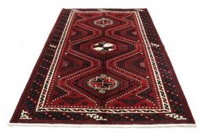 Tappeto Lori Geometrico Rosso Scuro Blu Scuro 170x265 Cm