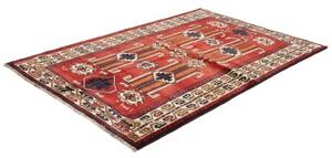 Tappeto Lori Geometrico Rosso Beige 170x255 Cm