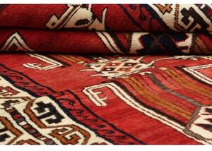 Tappeto Lori Geometrico Rosso Beige 170x255 Cm
