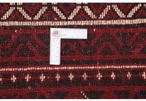 Tappeto Lori Geometrico Rosso Scuro Avorio 230x315 Cm