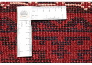 Tappeto Lori Geometrico Rosso Scuro Nero 170x262 Cm