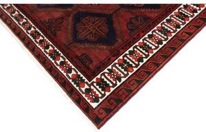 Tappeto Lori Geometrico Rosso Blu Scuro 200x270 Cm