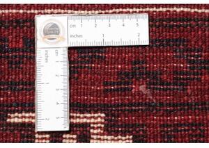 Tappeto Lori Geometrico Rosso Bordeaux Blu Scuro 176x263 Cm