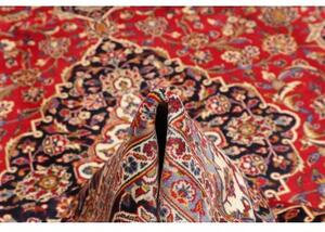 Tappeto Ardakan Medaglione Floreale Rosso Blu Scuro 250x352 Cm