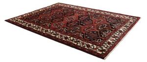 Tappeto Lori Stilizzato Rosso Scuro Nero 207x283 Cm
