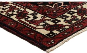 Tappeto Lori Stilizzato Rosso Scuro Nero 207x283 Cm