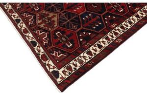 Tappeto Lori Geometrico Rosso Blu Scuro 174x266 Cm