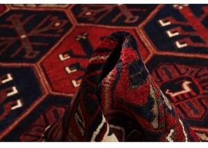 Tappeto Lori Geometrico Rosso Blu Scuro 174x266 Cm
