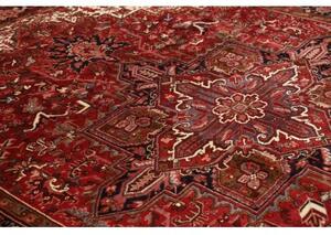 Tappeto Gorawan Stilizzato Rosso Blu Scuro 253x340 Cm
