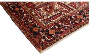 Tappeto Gorawan Stilizzato Rosso Blu Scuro 220x362 Cm