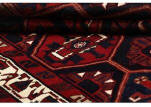Tappeto Lori Geometrico Rosso Blu Scuro 174x266 Cm