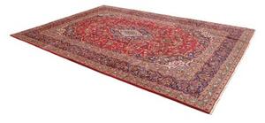 Tappeto Ardakan Medaglione Floreale Rosso Blu Scuro 248x350 Cm