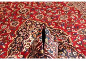 Tappeto Ardakan Medaglione Floreale Rosso Blu Scuro 243x348 Cm