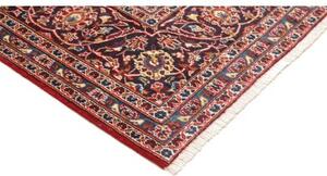 Tappeto Ardakan Medaglione Floreale Rosso Blu Scuro 243x348 Cm