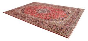 Tappeto Ardakan Medaglione Floreale Rosso Blu Scuro 247x357 Cm